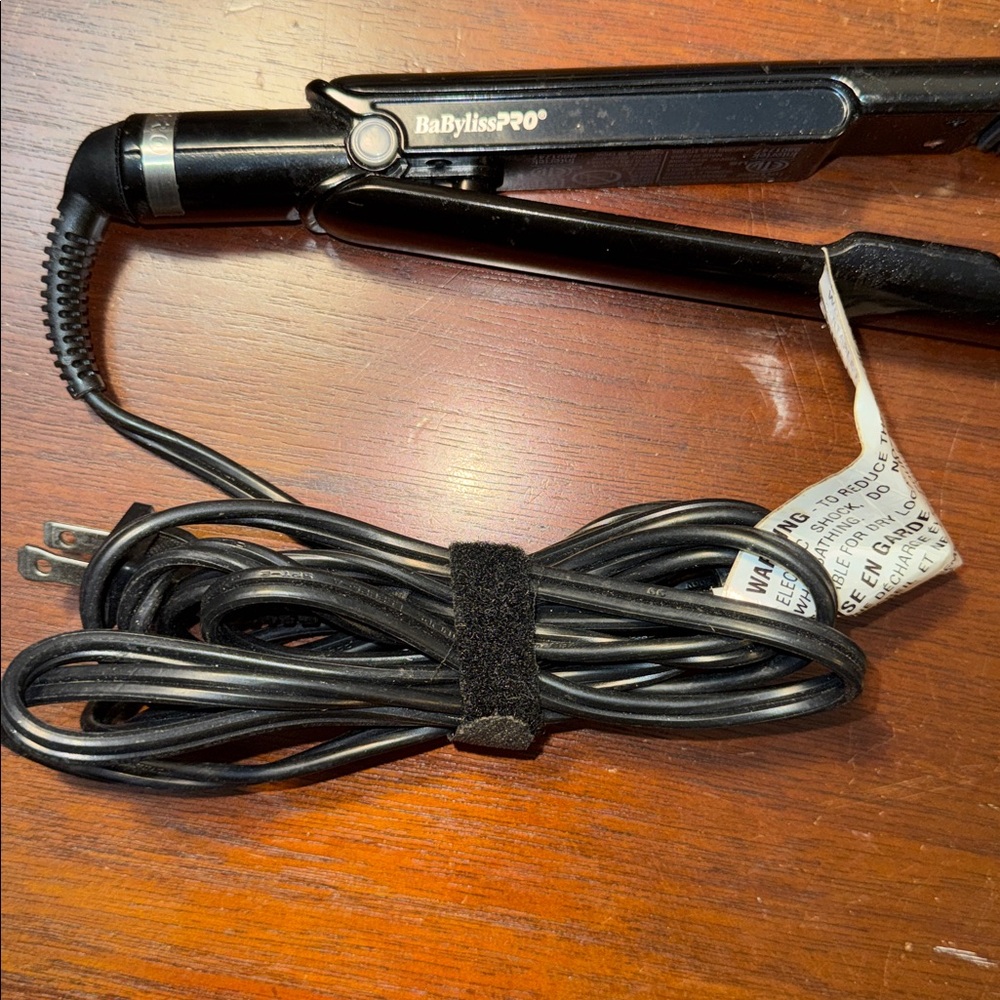 Babybliss PRO Porcelain Ceramic Hair Straightener Flat Iron Tested-Works! - Picture 4 of 4